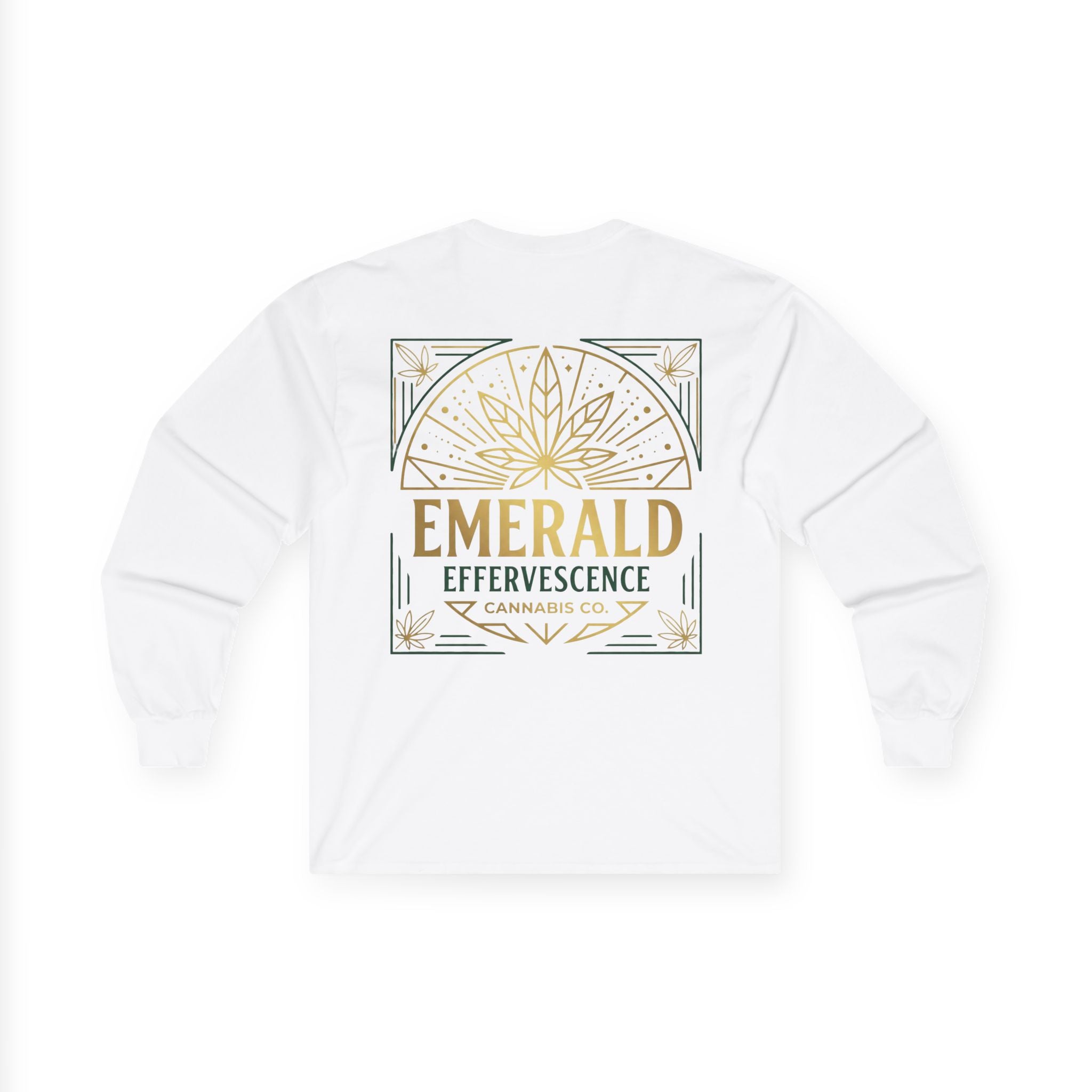 Emerald Effervescence Long Sleeve Tee — Logo Long Sleeve