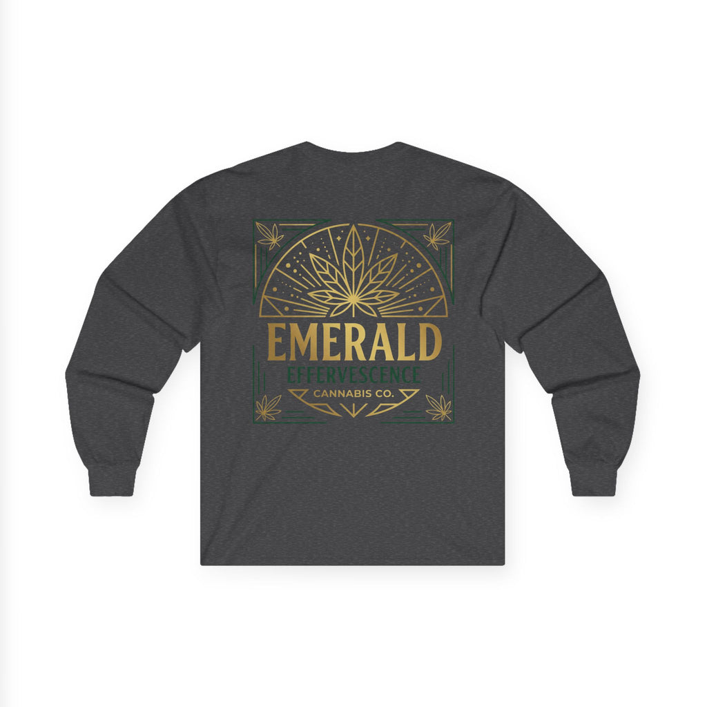 Emerald Effervescence Long Sleeve Tee — Logo Long Sleeve
