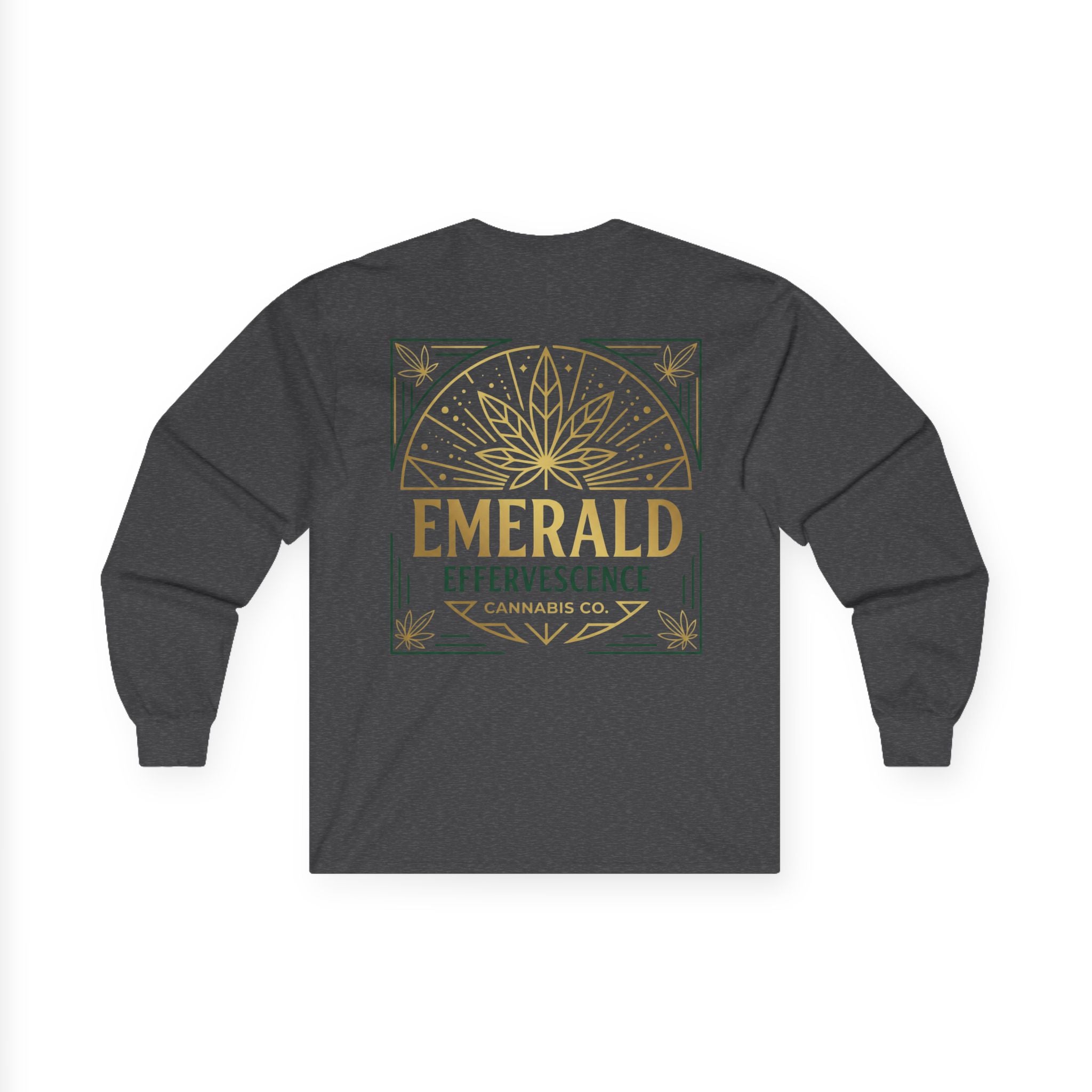 Emerald Effervescence Long Sleeve Tee — Logo Long Sleeve