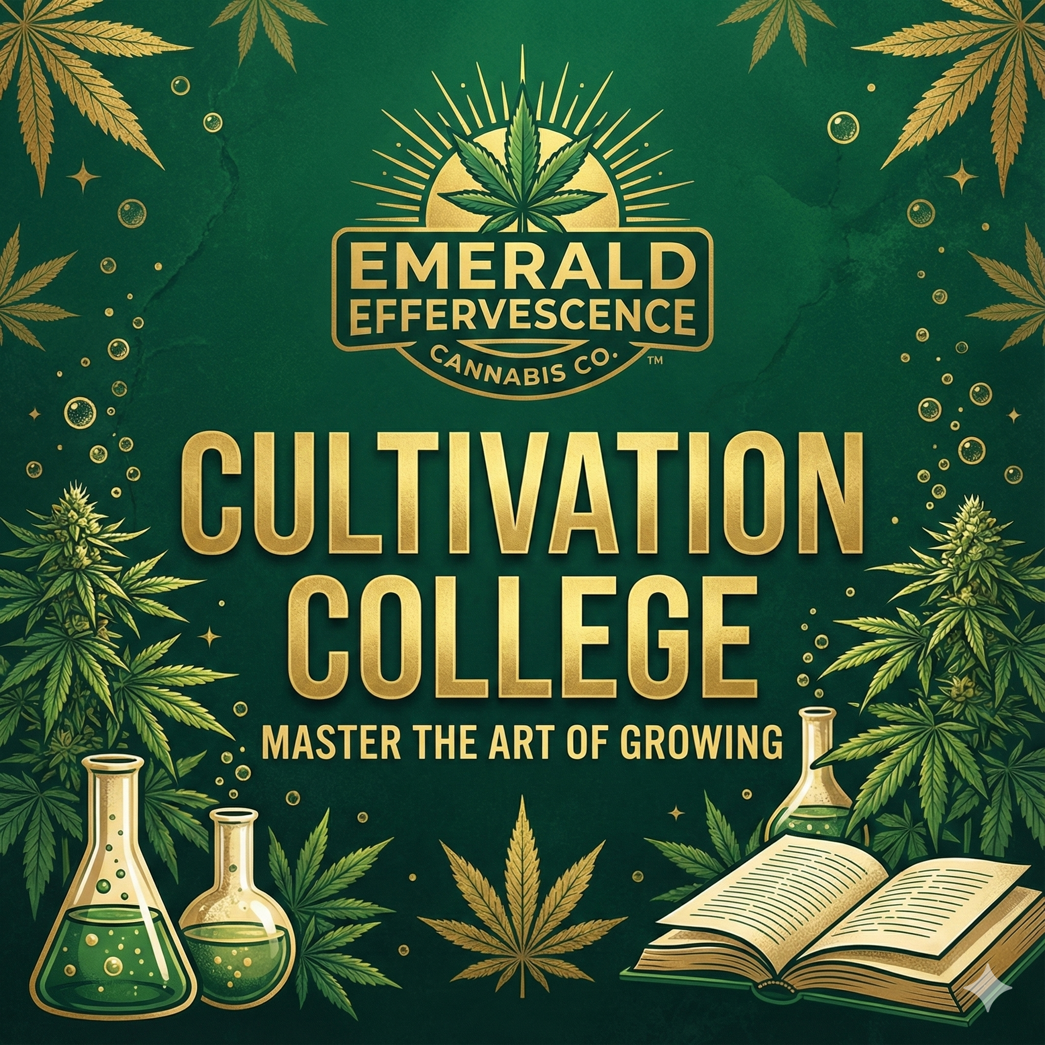Emerald Effervescence: Cultivation College